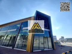 Brand-new commercial shops with mezzanine for annual rent in Al Jurf 2 – Ajman | First occupancy |