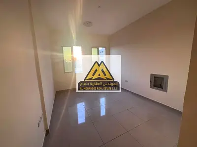عرض مميز شقة غرفة وصالة جديدة للإيجار في الروضة 1 عجمان بمساحة واسعة وقريبة من شارع الشيخ عمار