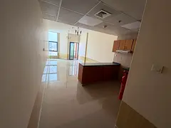 For annual rent: Studio apartment in Al Nuaimiya 1, Tower C. Features include a separate kitchen, ba