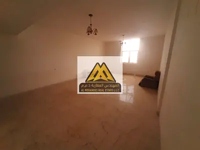 شقة 3 غرف وصالة للإيجار السنوي في النعيمية 2، عجمان – بلكونات وتكييف مركزي ومساحات واسعة