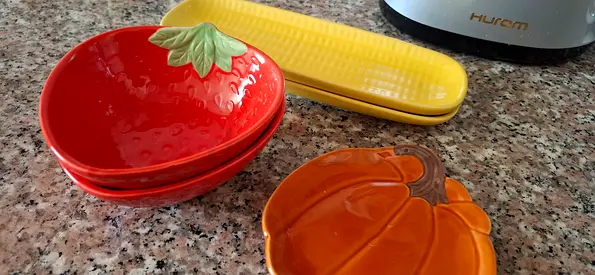 Colorful Serveware