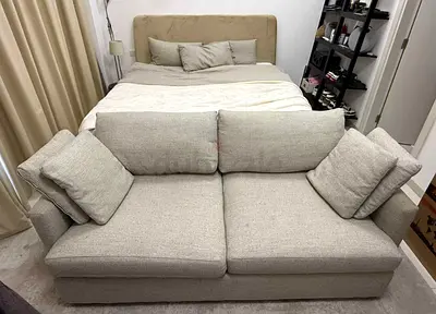 Selling cratebarrel three seater sofa