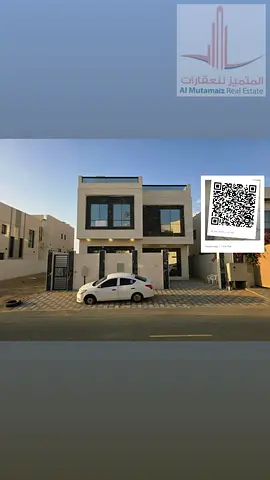 Luxury 6 Bedroom Villa with Rooftop for Rent in Al Yasmeen Ajman Prime Location 130000 AED per Year