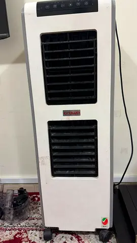 Portable Crown Air Cooler - Tower Unit on Wheels, Good Working Condition