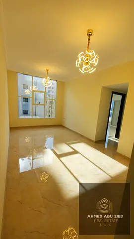 2 Bedrooms + Living Room for Annual Rent | Al Nuaimiya 1 – Ajman | 2 Bathrooms | Balcony | Central AC | AED 37,000/year | 6 Payments | Security Deposi