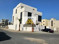 Luxury Villa for Sale in Al Zahya, Ajman | 3 Floors | 7 Master Bedrooms | Elevator | Corner Plot | P