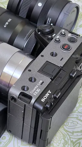 Sony FX30 with many lenses Great Offer