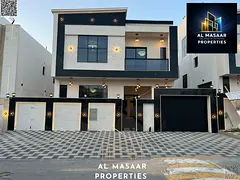 For sale, including registration fees: a luxurious villa with a ground floor and two upper floors (6