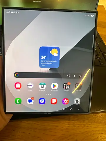 Used Samsung Galaxy Z Fold (folding smartphone) - Good Condition