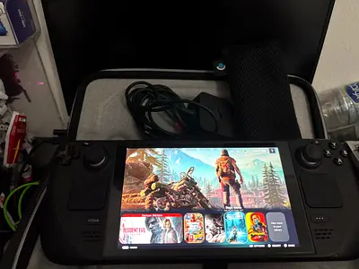 Steam Deck handheld with case and accessories - good condition(Slightly negotiable sure buyer Alrigg
