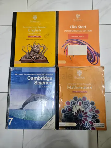 Grade 7 Cambridge school books