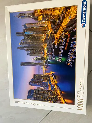 Clementoni 1000-piece Dubai Marina Jigsaw Puzzle (High Quality Collection)