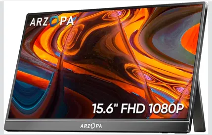 Arzopa Portable Gaming Monitor 15.6