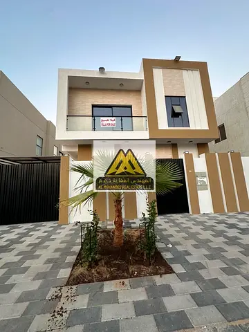🏡 للبيع فيلا دورين + رووف – الزاهية | عجمان 📍 موقع مميز في منطقة الزاهية