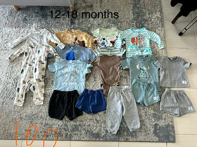 12-18 months clothes for a boy