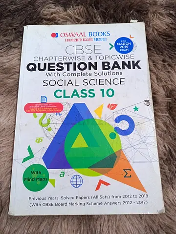 Oswaal CBSE Chapterwise  Topicwise Question Bank Social Science Class 10 (Paperback)