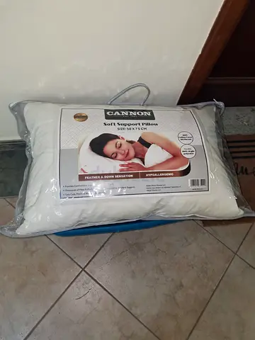 Like-new Cannon Soft Support Pillow (Packed) - Single