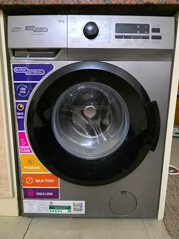 6 kg Front Load Washing Machine - Good Working Condition
