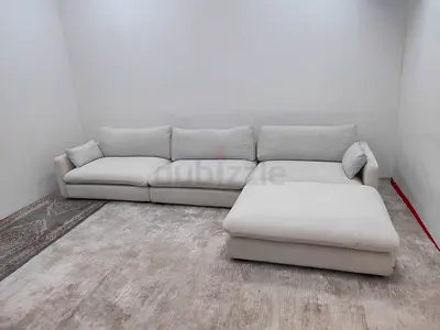 Perfect condition oc home modular sofa with ottoman