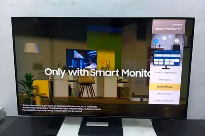 Samsung 43-inch M7 is a 4K UHD (3840x2160) smart monitor designed to act as both a productivity disp