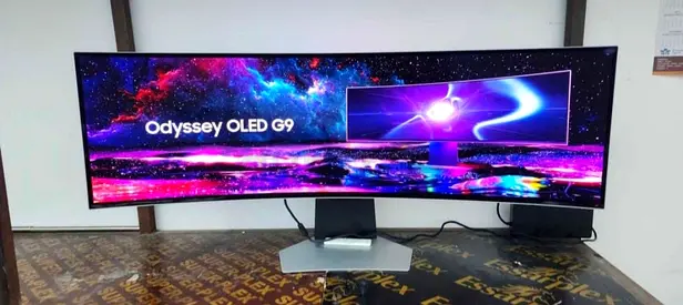 Samsung Odyssey OLED G9 (Model S49CG954SM) is a 49-inch, 1800R curved gaming monitor featuring QD-OL