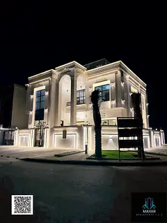 6 Bedroom Classic Corner Villa for Sale – Al Helio 2, Ajman