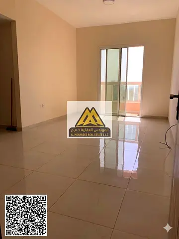 بلكونه باطلاله مفتوحة | 3 حمامات بالشقة | غرفة ماستر | تسهيل في الدفعات حتي 6 دفعات | موقع مميز بالقرب من جميع الخدمات وسهل المخرج لدبي