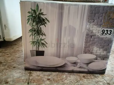 White Porcelain Dinnerware Set (New in Box) - 933 Pattern