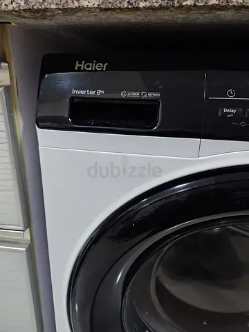 Haier Front Load Washing Machine - 8kg, Good Condition
