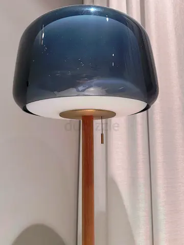 EVEDAL Floor Lamp Premium Designer Model. Solid Marble  Oak