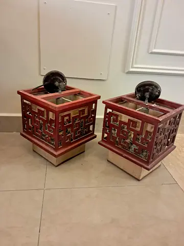 Chinese lamp hunging x2