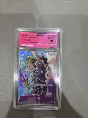 Graded one piece cards Usopp. Mint 10