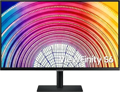 Samsung ViewFinity S6 27 Inch USB-C QHD 2560x1440 100Hz Bezel Less Monitor