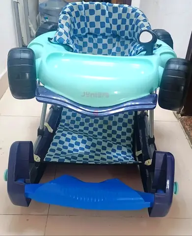 Baby walker and rocker