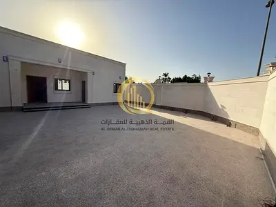 Villas for sale in Sharjah, Al Mansoura area. Single floor. Corner on two streets. Area 5086 sq ft.