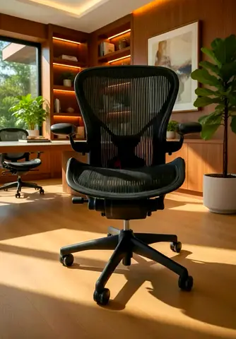 Herman Miller Aeron Office Chair Fully Options Good Condition