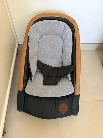 Maxi cosi kori bouncer Wood-Frame, graphite with Padded Insert