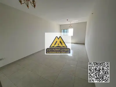 Two apartments and a living room for rent in the second row on Ajman Corniche with a distinctive view and a balcony offering a wonderful view and natu