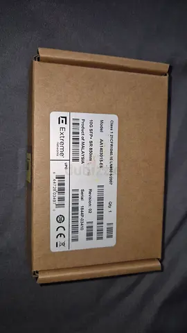 NEW/SEALED Extreme Networks 10G SFP+ SR Transceiver (AA1403015-E6)