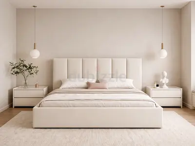 Stylish Brand new Queen size bed with medical mattress Queen bed storage good Quality