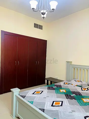 Fully furnished bedroom with attached bathroom for Kerala Family