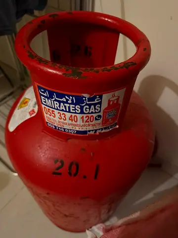 Emirates Gas Medium Red Cooking Gas Cylinder (Used)