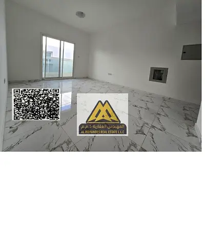 شقة الراشدية 2 غرفة وصالة ماستر 2 حمام بلكونة خزائن بالكارد مدخل فخم موقع قرب السفير مول وحديقة السيدات 30 الف سنوي 4 دفعات سكن راقي مميز