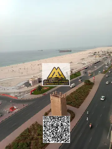 Two-bedroom apartment for rent – ​​Corniche Tower – Ajman