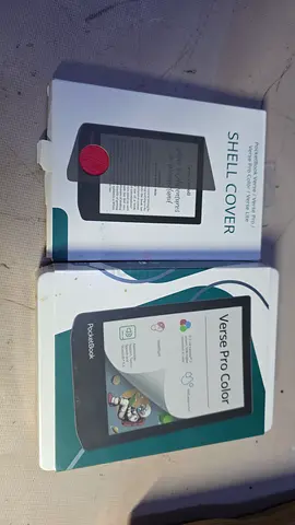 PocketBook Verse Pro Color eReader with Shell Cover (boxed)
