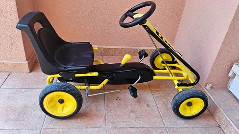 Kettler Kids Pedal Go-Kart – Metal Frame