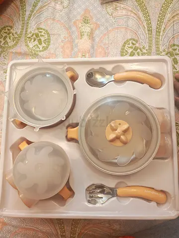 BabyHappy Baby Food container  - Light Orange