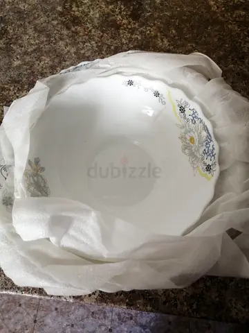 Home4U 40-piece Heat-Resistant Opal Glass Dinner Set - Complete Service