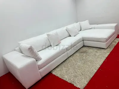 White color Eicholltz brand lshape comfortable sofa