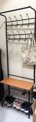 Tall Hanger with shoe rack